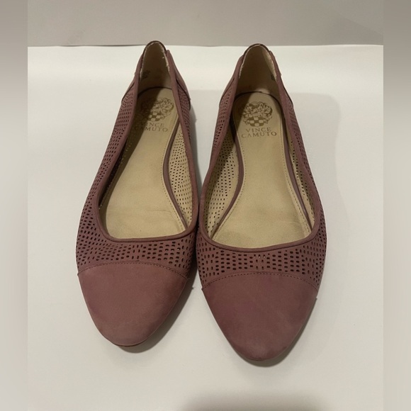 Vince Camuto Shoes - Vince Camuto Women's Mauve Perforated Flats
